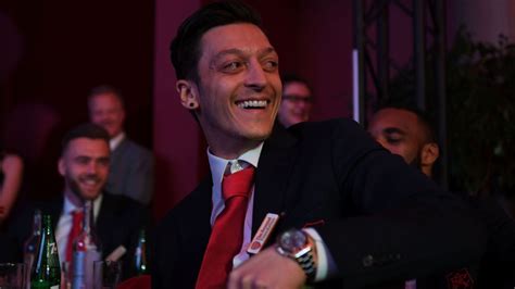 Mesut Ozil buys £30,000 'Invincibles' watch at Arsenal charity 